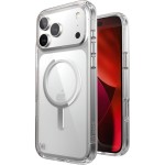 Etui Speck Presidio Perfect-Clear do MagSafe do iPhone 17 Pro Max, przezroczysto-srebrne