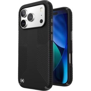 Etui Speck Presidio2 Grip do iPhone 17 Pro, czarne