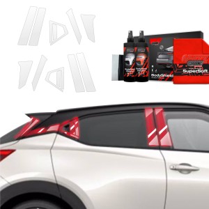 10w1 Folia ochronna na słupki Grizz Protector do Nissan Juke Facelift (2024-2025)