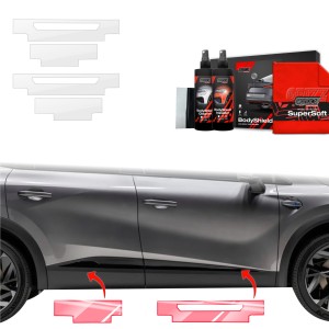 4w1 Folia ochronna na progi Grizz Protector do Renault Captur (2024-2025)