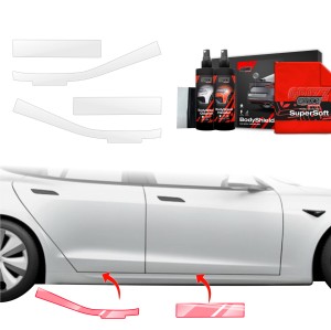 4w1 Folia ochronna Grizz Protector na progi do Tesla Model S (2023-2026)
