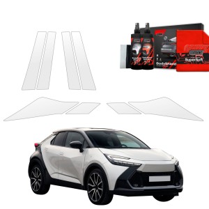 8w1 Folia ochronna na słupki Grizz Protector do Toyota C-HR (2023-2025)