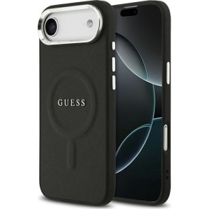Etui Guess Hardcase Classic Logo do MagSafe do iPhone Air, czarne