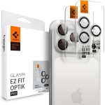 Szkło na aparat Spigen Glas.tR Ez Fit Optik Pro 2-Pack do iPhone 17 Pro Max - 14 Pro, czarno-srebrne