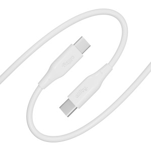 Kabel USB-C / USB-C, Allity AUC-02 60W 1 m, biały