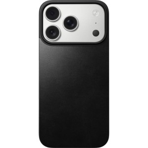 Skórzane etui Nomad Magnetic Leather Back do iPhone 17 Pro, czarne 
