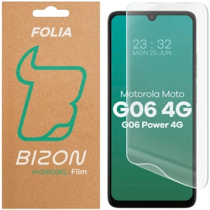 Folia hydrożelowa na ekran Bizon Film Hydrogel Front do Motorola Moto G06/G06 Power , 1 sztuka