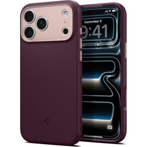 Etui Spigen Nano Pop Mag do MagSafe do iPhone 17 Pro Max, bordowo-różowe