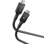 Kabel Spigen Essential DuraBend EB10010CC USB-C do USB-C 5 Gb/s 100W, 1 m, czarny