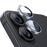 Szkło na aparat ESR Armorite Camera Protector do iPhone 17 / 16 / 16 Plus, przezroczyste z czarną ramką