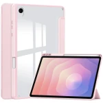 Etui z klapką Bizon Case Tab Clear Matt do Galaxy Tab S11, różowe