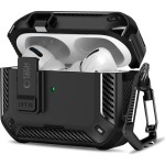 Etui Tech-Protect Carbonox do MagSafe do AirPods Pro 3, czarne