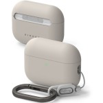 Etui Ringke Silicone do Apple AirPods Pro 3, beżowe
