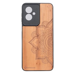 Drewniane etui do Motorola Moto G55 5G, Bewood Mandala Jabłoń