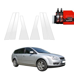 6w1 Folia ochronna na słupki Grizz Protector do Ford Focus Mk2 Kombi (2004-2007)