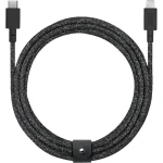Kabel USB-C - Lightning, Native Union Belt Cable, 1.2 m, czarny