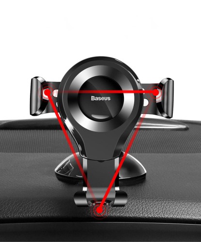 BASEUS - Osculum Car Mount Holder - Black 04.jpg