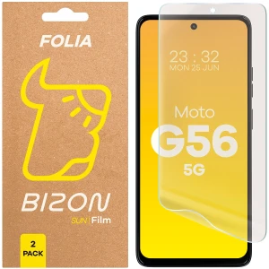 Folia matowa Bizon Film Sun Duo do Motorola Moto G56 5G, 2 sztuki