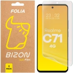 Folia matowa Bizon Film Sun Duo do Realme C71 4G, 2 sztuki