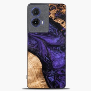 Drewniane etui do Motorola Moto G85 5G, Bewood Unique Violet