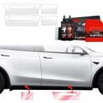 4w1 Folia ochronna na progi Grizz Protector do Tesla Model Y Juniper (2024-2025)