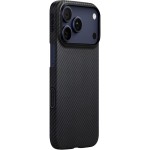 Etui aramidowe PITAKA Ultra-Slim Case PitaTap do MagSafe, do iPhone 17 Pro Max, czarne