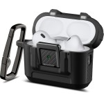 Etui Spigen Lock Fit do AirPods Pro 3, czarne