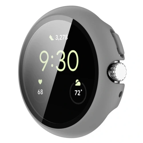 bizon-case-glass-set-google-pixel-watch-4-41mm-matte-grey-05.webp
