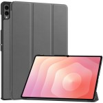 Etui z klapką Bizon Case Tab Croc do Galaxy Tab S11 Ultra, szare