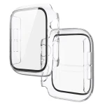 Etui ze szkłem do zegarka Bizon Case Watch Adamo do Apple Watch SE 3 / SE 2 / SE / 6 / 5 / 4 (40 mm), przezroczyste