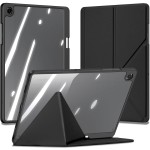 Etui z klapką Dux Ducis Magi do Galaxy Tab A11 Plus / A9 Plus, przezroczysto-czarne