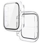 Etui ze szkłem do zegarka Bizon Case Watch Adamo do Apple Watch SE 3 / SE 2 / SE / 6 / 5 / 4 (44 mm), przezroczyste