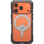 Etui pancerne UAG Trooper Mag do iPhone 18 Pro / 17 Pro, przezroczyste z szarą ramką