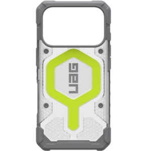 Etui pancerne Urban Armor Gear Pathfinder Clear Mag do MagSafe do iPhone 17 Pro, przezroczysto-żółte