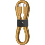 Kabel USB-C - USB-C 60W PD, Native Union Belt Cable, 1.2 m, brązowy