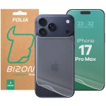 Folia hydrożelowa na tył i przód Bizon Film Hydrogel Pack do iPhone 17 Pro Max