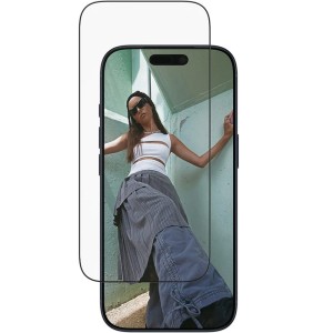 Szkło hartowane z aplikatorem SAFE by PanzerGlass Ultra-Wide Fit + EasyAligner do iPhone 17 Pro, przezroczyste z czarną ramką