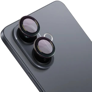 Szkło na aparat Bizon Glass Snap Lens do Vivo V60 Lite 5G, 1 zestaw, czarna ramka