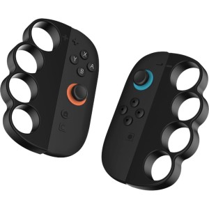 Uchwyt do Joy-Con YAXO Boxing Set do Nintendo Switch 2, czarny