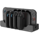 Stacja ładująca do Joy-Con YAXO Power Shock do Nintendo Switch 2, czarna