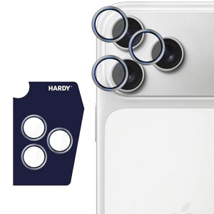 Osłony na aparat 3mk HARDY Lens Protection Pro 1 zestaw dla iPhone 17 Pro Max / 17 Pro, szare