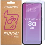 Elastyczne szkło hybrydowe Bizon Hybrid Mule do Nothing Phone (3a) Lite