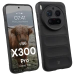 Pancerne etui Bizon Case Tur do Vivo X300 Pro, czarne