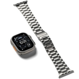 Bransoleta ze stali nierdzewnej Ringke Metal One Air do Apple Watch 49/46/45/44 mm, srebrna