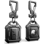 Etui / karabińczyk Tech-Protect Kevlar Pro do Apple AirTag, czarne