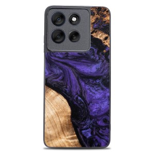 Drewniane etui do Motorola Moto G56 5G, Bewood Unique Violet