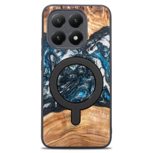Drewniane etui do Xiaomi 15T, Bewood Unique Planets Ziemia do MagSafe