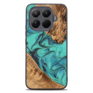 Drewniane etui do Xiaomi 15T Pro, Bewood Unique Turquoise