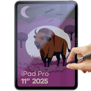 Prywatyzujące szkło hybrydowe Bizon Tab Hybrid Shadow do iPad Pro 11" M5 2025, matowe