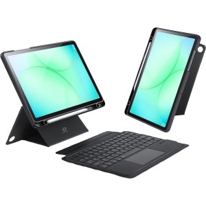Etui z klawiaturą Bluetooth Dux Ducis (DK Series) do Galaxy Tab A11 Plus / A9 Plus, czarne